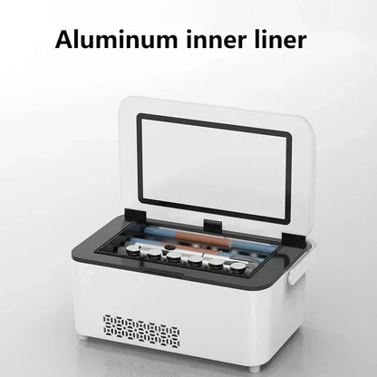 Portable Insulin Mini Fridge 0–18℃ USB AC Powered