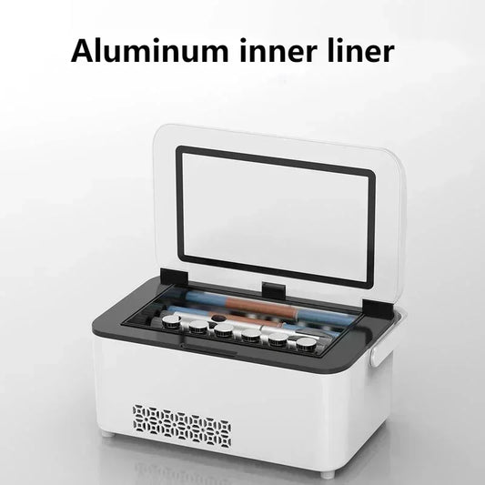 Portable Insulin Mini Fridge 0–18℃ USB AC Powered